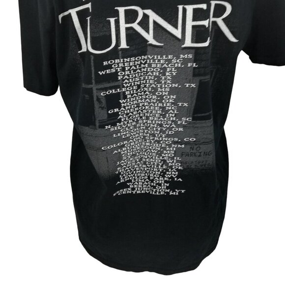 Josh Turner Graphic Tee Tour T-Shirt Size M Black Country Y2K Music Band Black - Picture 7 of 10